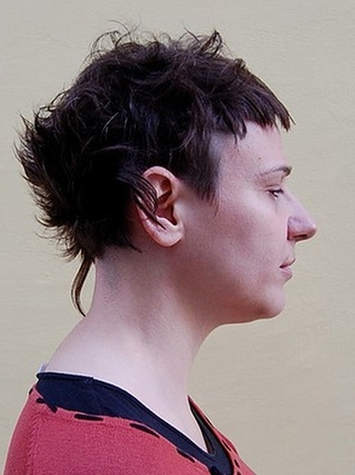 cieniowane fryzury krótkie uczesanie damskie zdjęcie numer 155A